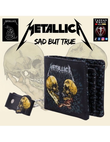 Metallica - Sad But True - Cartera con cadena