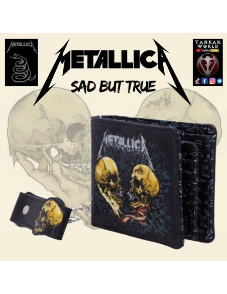 Metallica - Sad But True - Cartera con cadena