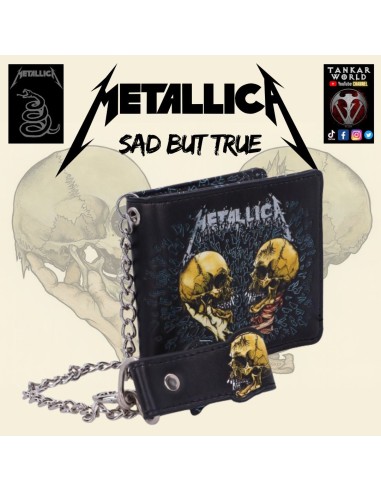 Metallica - Sad But True - Cartera con cadena