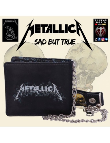 Metallica - Sad But True - Cartera con cadena