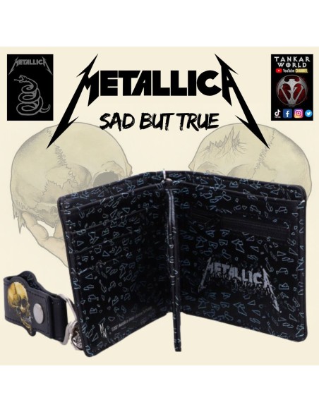 Metallica - Sad But True - Cartera con cadena