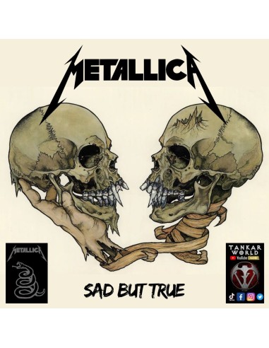 Metallica - Sad But True - Cartera con cadena