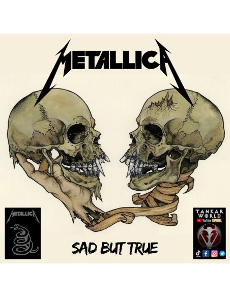 Metallica - Sad But True - Cartera con cadena