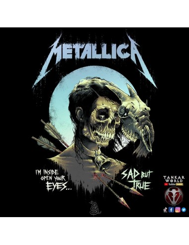 Metallica - Sad But True - Cartera con cadena