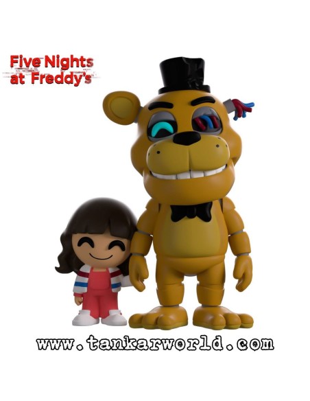 Youtooz - Five Nights at Freddy´s - Figura Vinyl Abby & Golden Freddy - FNAF - 11 cm