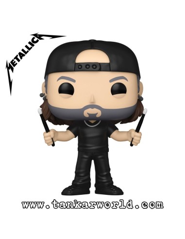 Funko Pop Lars Ulrich 485 - Metallica 72 Seasons - Figura Coleccionable
