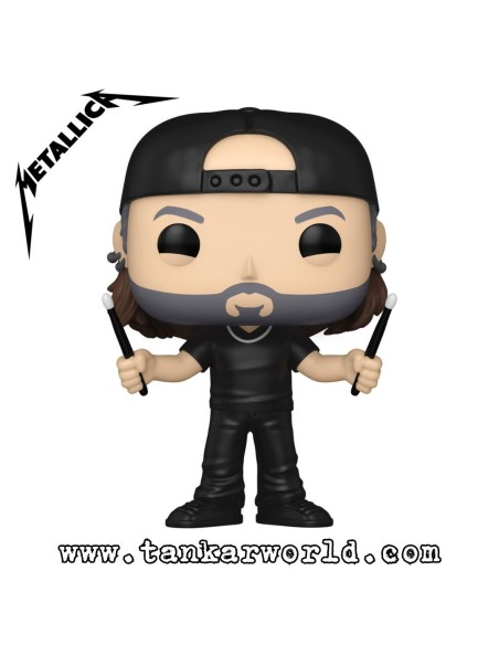 Funko Pop Lars Ulrich 485 - Metallica 72 Seasons - Figura Coleccionable