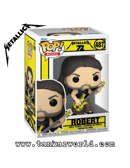 copy of copy of copy of Funko Pop! - James Hetfield - Metallica - 72 Seasons - 484