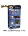 Pack 4 Bitty Pop Harry Potter - Ron, Hermione y Ollivander - Miniaturas de Colección