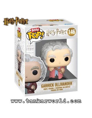 Pack 4 Bitty Pop Harry Potter - Ron, Hermione y Ollivander - Miniaturas de Colección