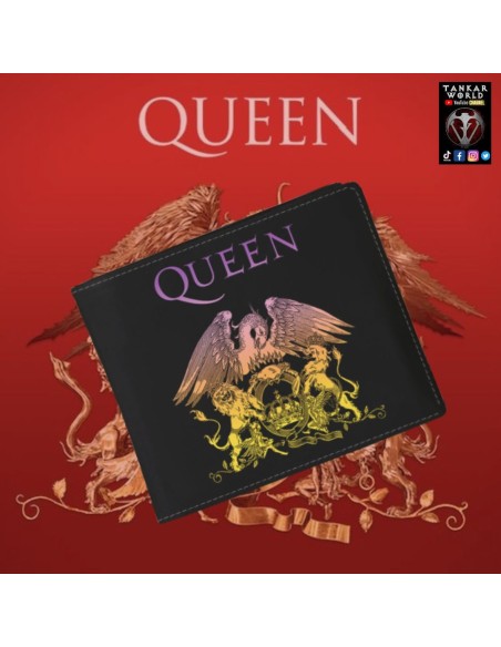 Cartera Billetero - Queen Logo "The Crest"