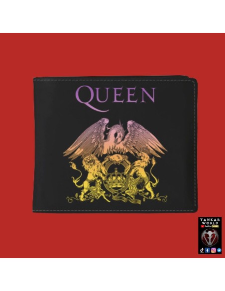 Cartera Billetero - Queen Logo "The Crest"