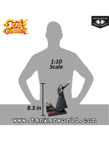 Estatua Ozzy Osbourne McFarlane Toys Music Maniacs - 21 cm Coleccionable