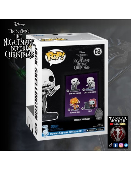 Funko Pop! - Jack Skellington with Grave - The Nightmare Before Christmas - Disney - 1355