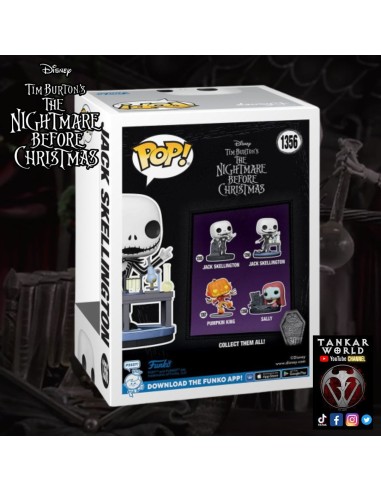 Funko Pop! - Jack Skellington at Laboratory - The Nightmare Before Christmas - Disney - 1356