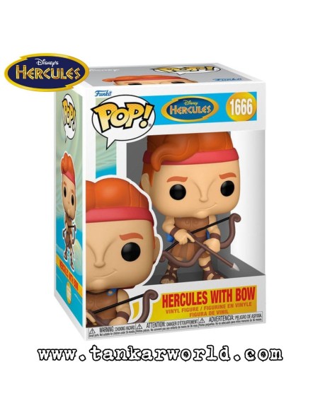 copy of Funko Pop! - Hercules with Action Figure - Disney - 1329 - Funko 203 - Wondrous Convention - Limited Edition