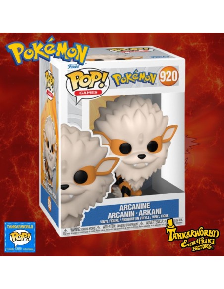 Funko Pop! - Arcanine - Pokemon - 920