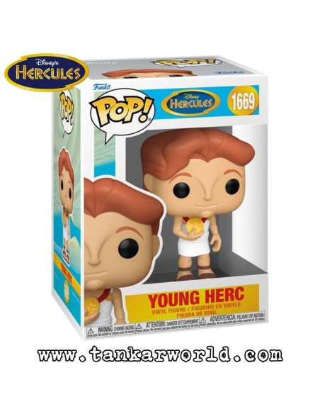 Funko Pop! - Joven Hércules con medalla - Young Herc - Hercules - 1669
