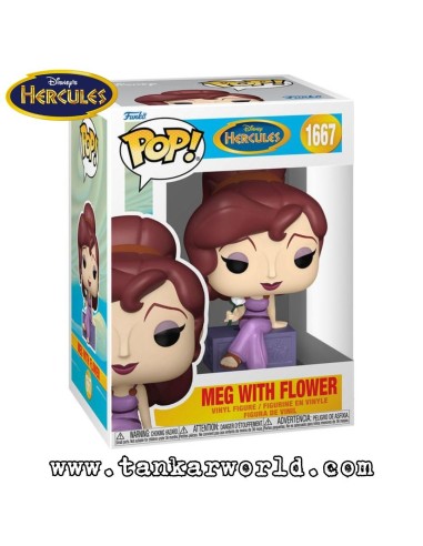 Funko Pop! - Meg con flor - Meg with flower - Hercules - 1667