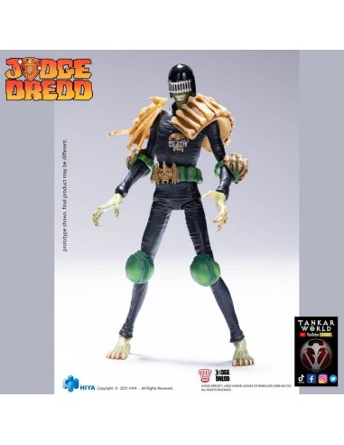 Judge Death - Exquisite Mini Judge Dredd - Figura articulada - 10 cm - Juez Dredd