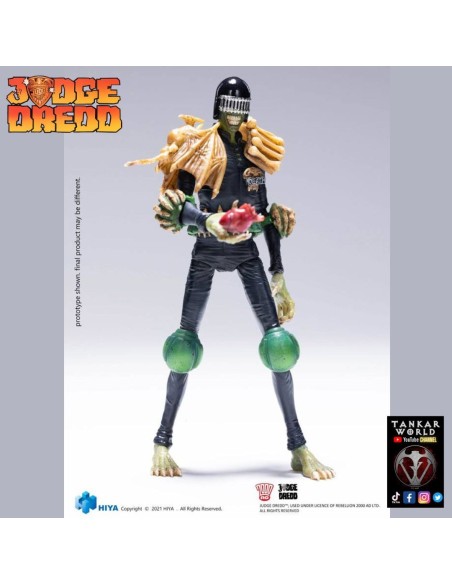 Judge Death - Exquisite Mini Judge Dredd - Figura articulada - 10 cm - Juez Dredd