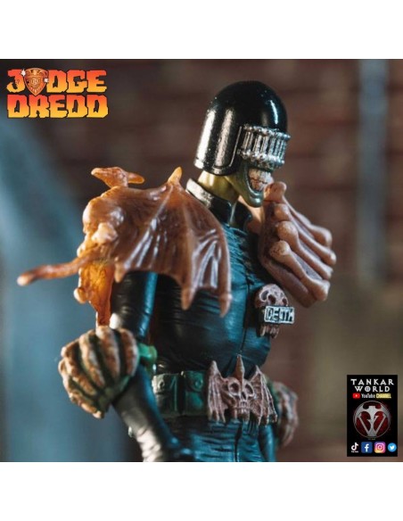 Judge Death - Exquisite Mini Judge Dredd - Figura articulada - 10 cm - Juez Dredd