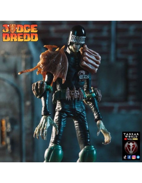 Judge Death - Exquisite Mini Judge Dredd - Figura articulada - 10 cm - Juez Dredd