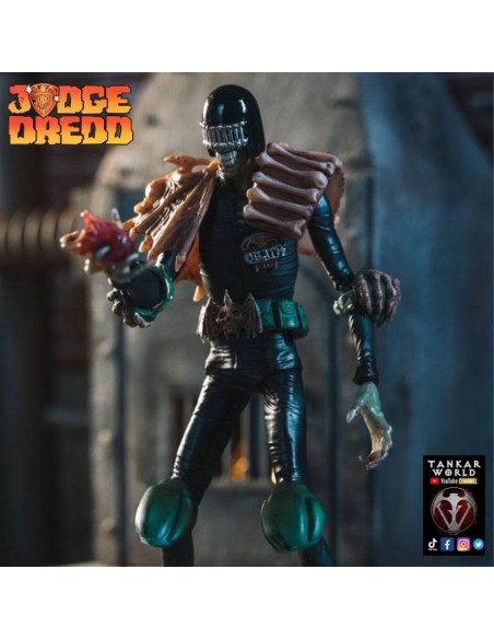 Judge Death - Exquisite Mini Judge Dredd - Figura articulada - 10 cm - Juez Dredd