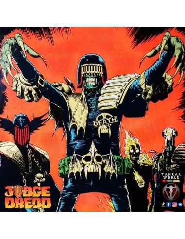 Judge Death - Exquisite Mini Judge Dredd - Figura articulada - 10 cm - Juez Dredd