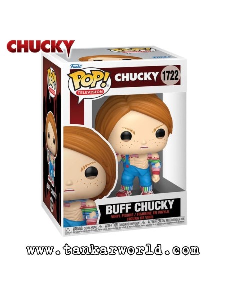Funko Pop! - Buff Chucky - Chucky musculado - Chucky - 1722