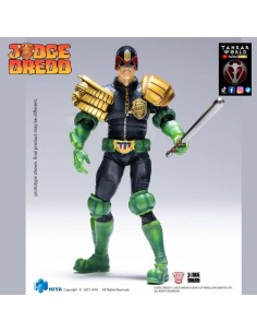 Judge Dredd - Exquisite Mini Judge Dredd - Figura articulada - 10 cm - Juez Dredd