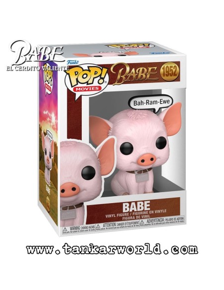 Funko Pop! - Bave (Bah-Ram-Ewe) - Babe El Cerdito Valiente - 1952