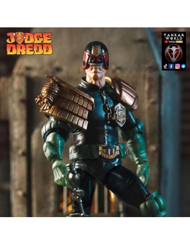 Judge Dredd - Exquisite Mini Judge Dredd - Figura articulada - 10 cm - Juez Dredd