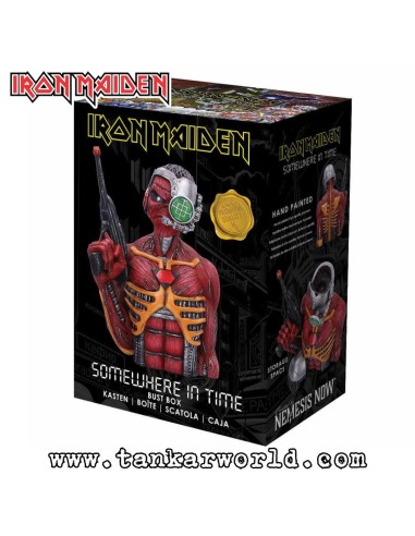 copy of copy of Iron Maiden - The Trooper - Bote de almacenamiento - 26 cm