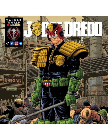 Judge Dredd - Exquisite Mini Judge Dredd - Figura articulada - 10 cm - Juez Dredd