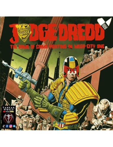 Judge Dredd - Exquisite Mini Judge Dredd - Figura articulada - 10 cm - Juez Dredd