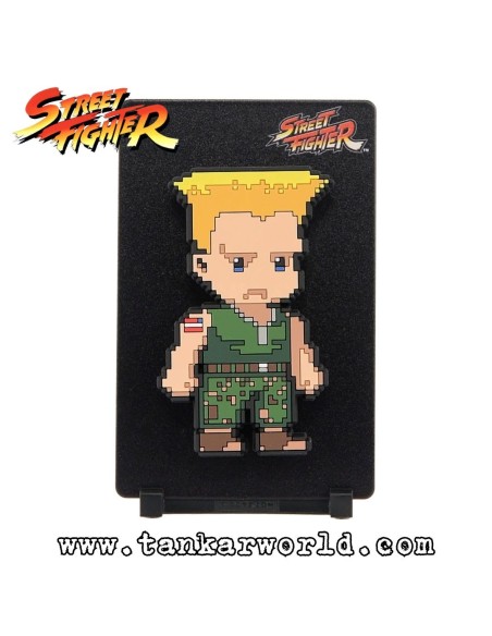 Street Fighter 2 - FiGGYZ - Figura Coleccionable Magnética - Guile - 11 cm