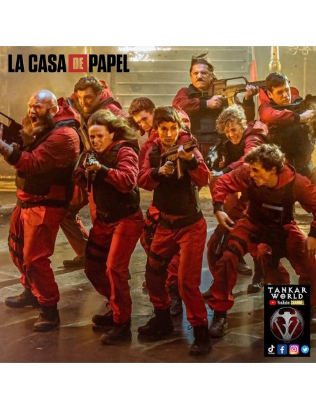 Disfraz Atracador - La Casa De Papel - Unisex - TALLA: M / L