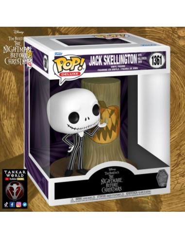Funko Pop! - Jack Skellington With Halloween Door - Nightmare Before Christmas - 30th Anniversary - Deluxe Edition - 1361