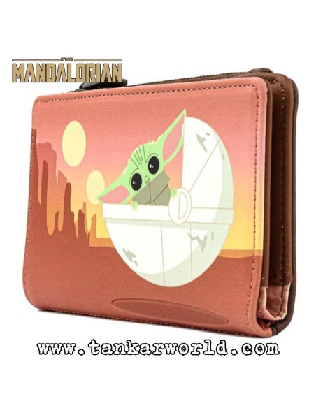 Grogu - The Child - The Mandalorian - Cartera billetera monedero - Star Wars