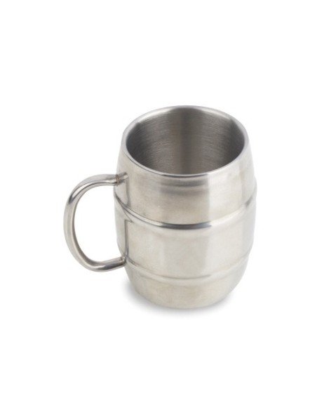 JARRA ACERO INOX. - CAPACIDAD 400 ML.
