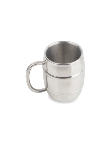 JARRA ACERO INOX. - CAPACIDAD 220 ML.