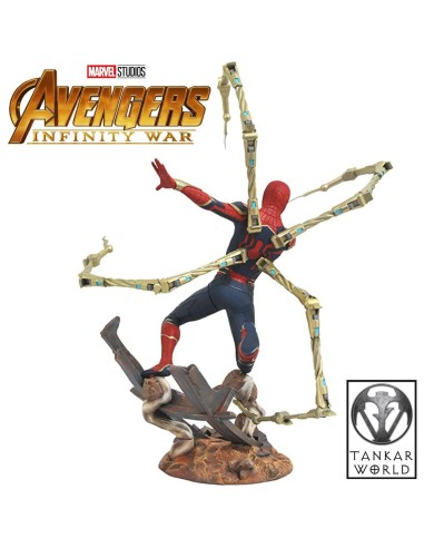 Iron Spider-Man - Vengadores - Infinity War - Marvel - Premier Collection - 30 cm