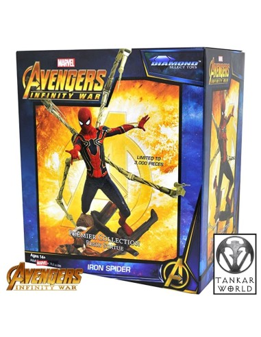 Iron Spider-Man - Vengadores - Infinity War - Marvel - Premier Collection - 30 cm