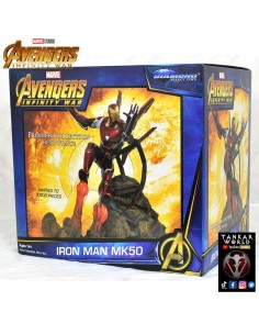 Iron Man MK50 - Vengadores Infinity War - Marvel - Premier Collection - 30 cm