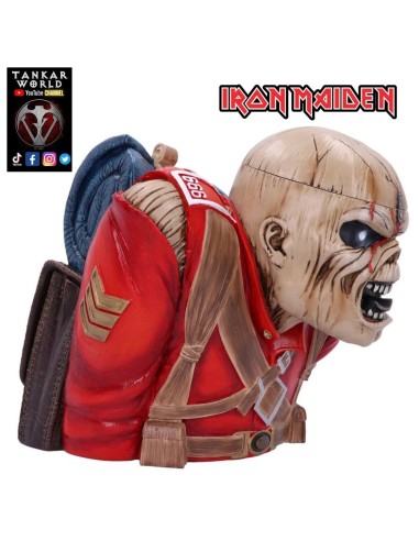 Iron Maiden - The Trooper - Bote de almacenamiento - 26 cm