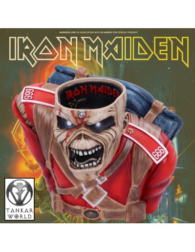Iron Maiden - The Trooper - Bote de almacenamiento - 26 cm