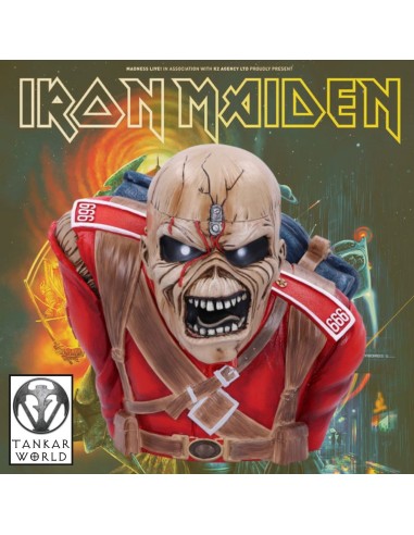 Iron Maiden - The Trooper - Bote de almacenamiento - 26 cm