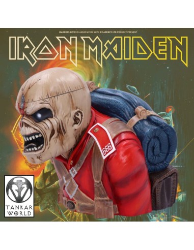 Iron Maiden - The Trooper - Bote de almacenamiento - 26 cm