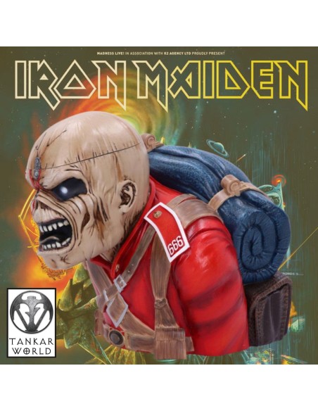 Iron Maiden - The Trooper - Bote de almacenamiento - 26 cm